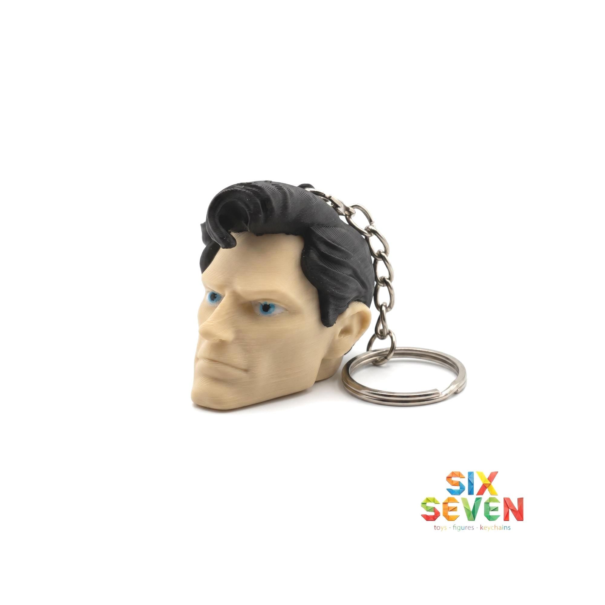 Superman Inspired Figure & Keychain