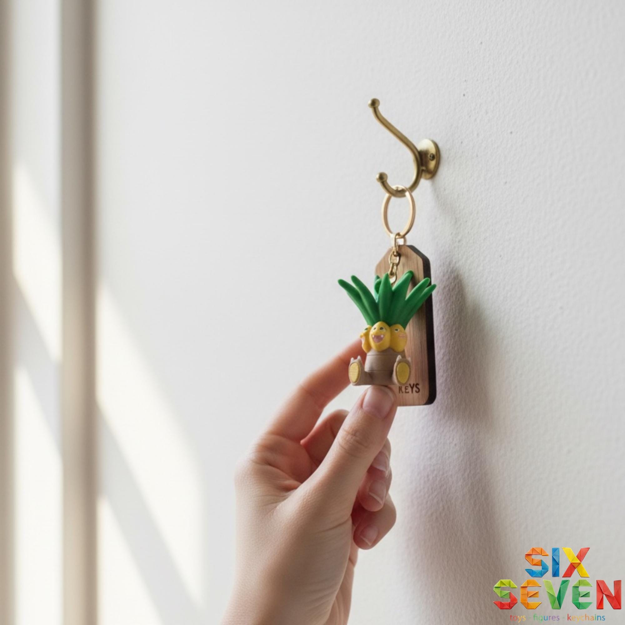 Pokemon Inspired Exeggutor Figure & Keychain