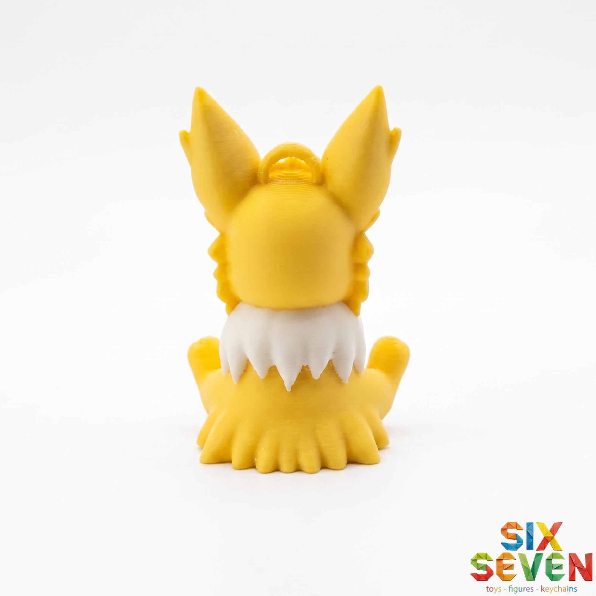 Pokemon Inspired Jolteon Figure & Keychain