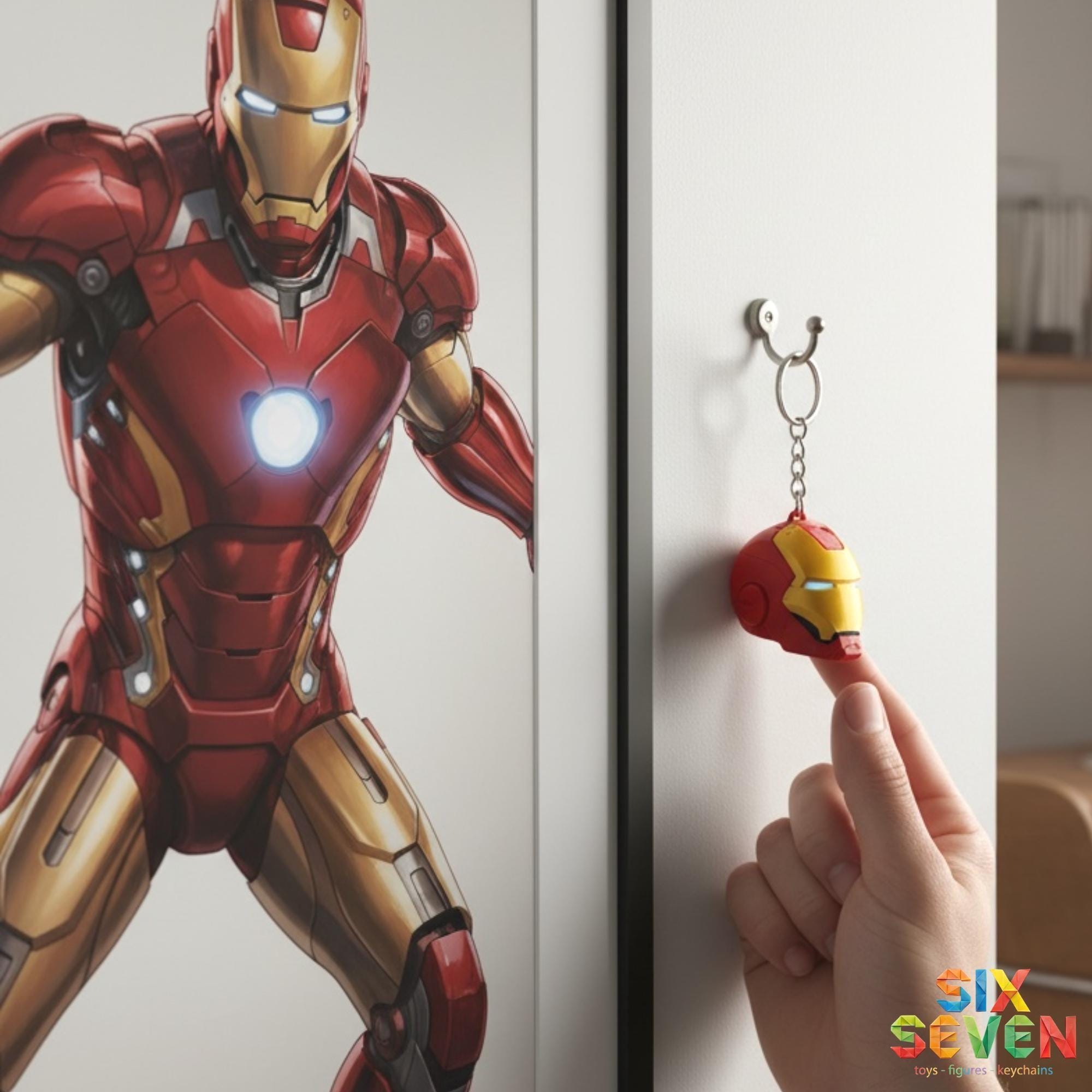 Iron Man Inspired Figure & Keychain