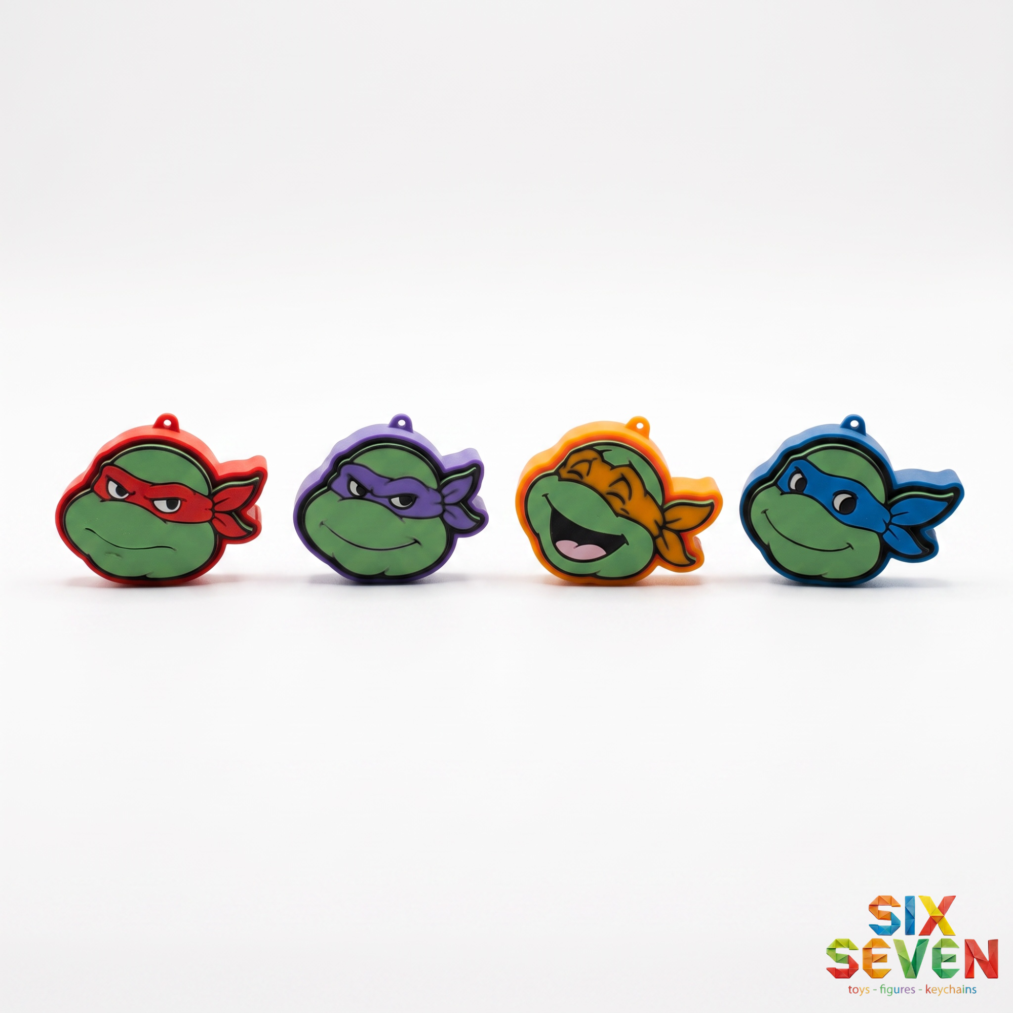 Teenage Mutant Ninja Turtles Inspired Clicker Keychain