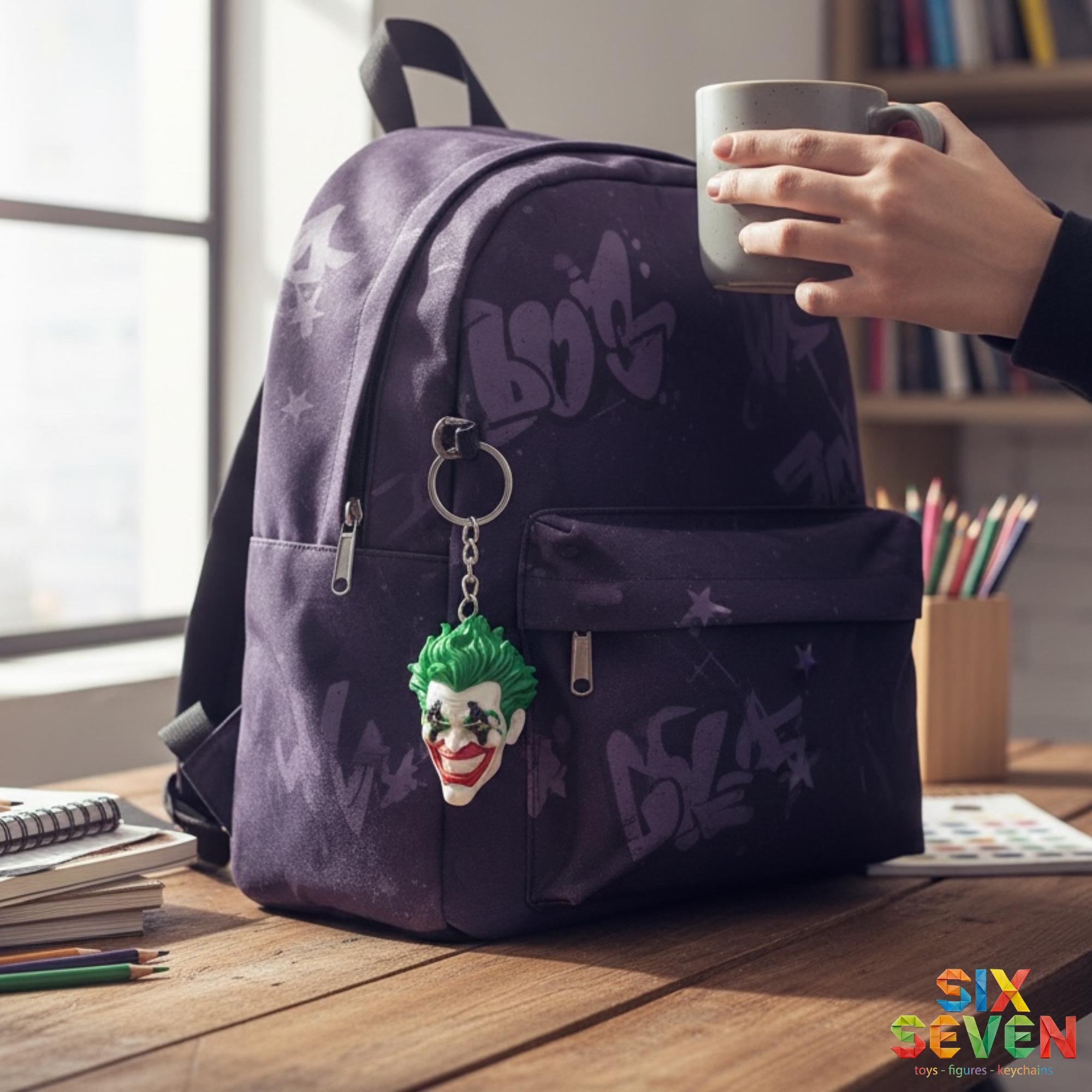 Joker Inspired Figure & Keychain