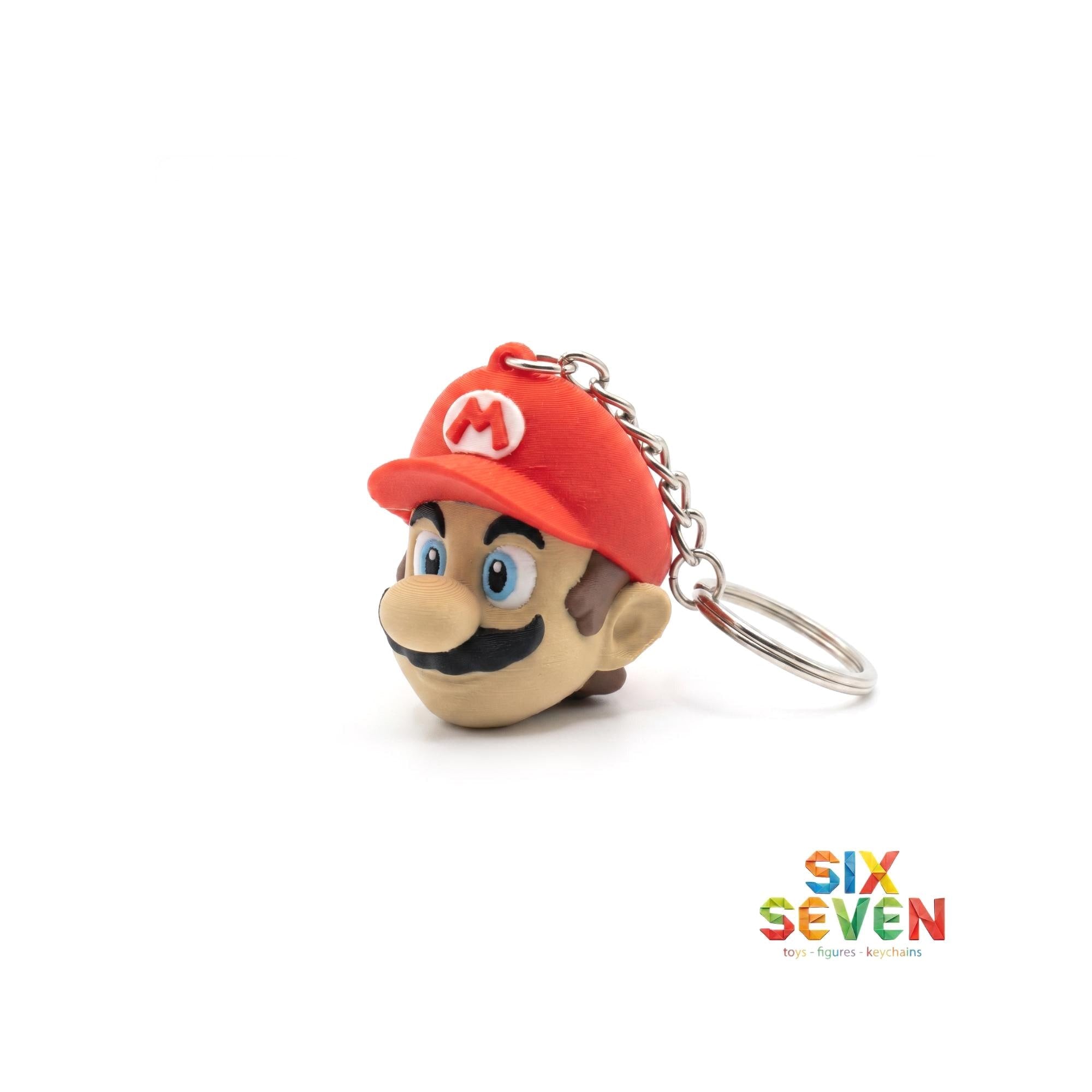 Mario Inspired Figure & Keychain