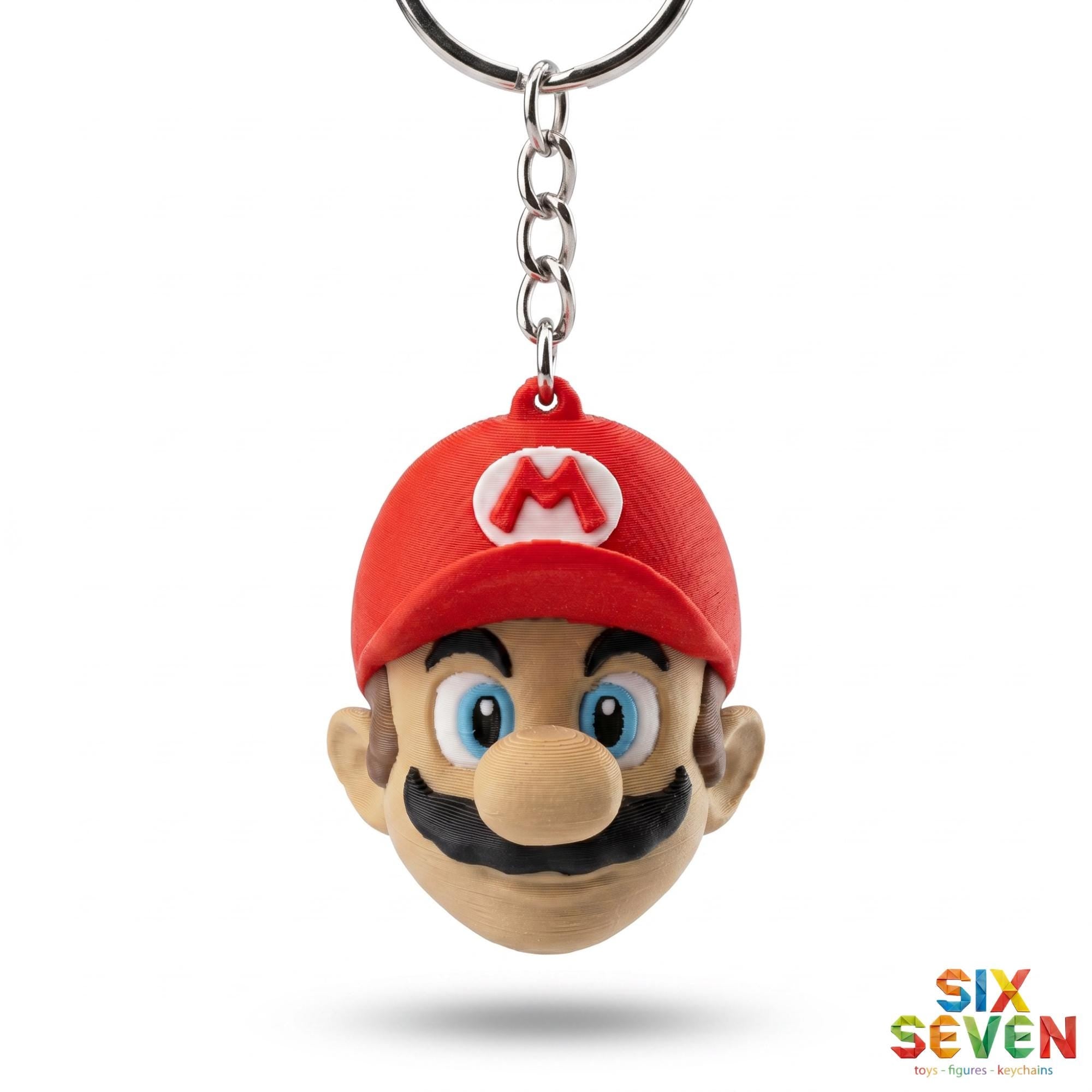 Mario Inspired Figure & Keychain