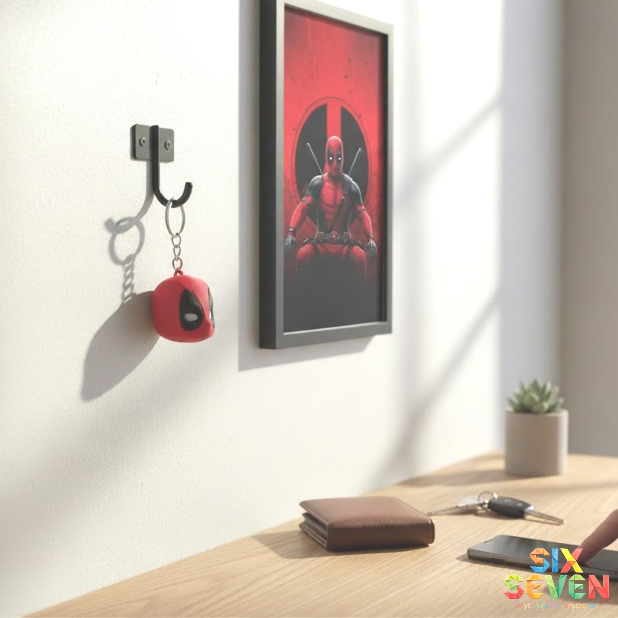 Deadpool Inspired Figure & Keychain