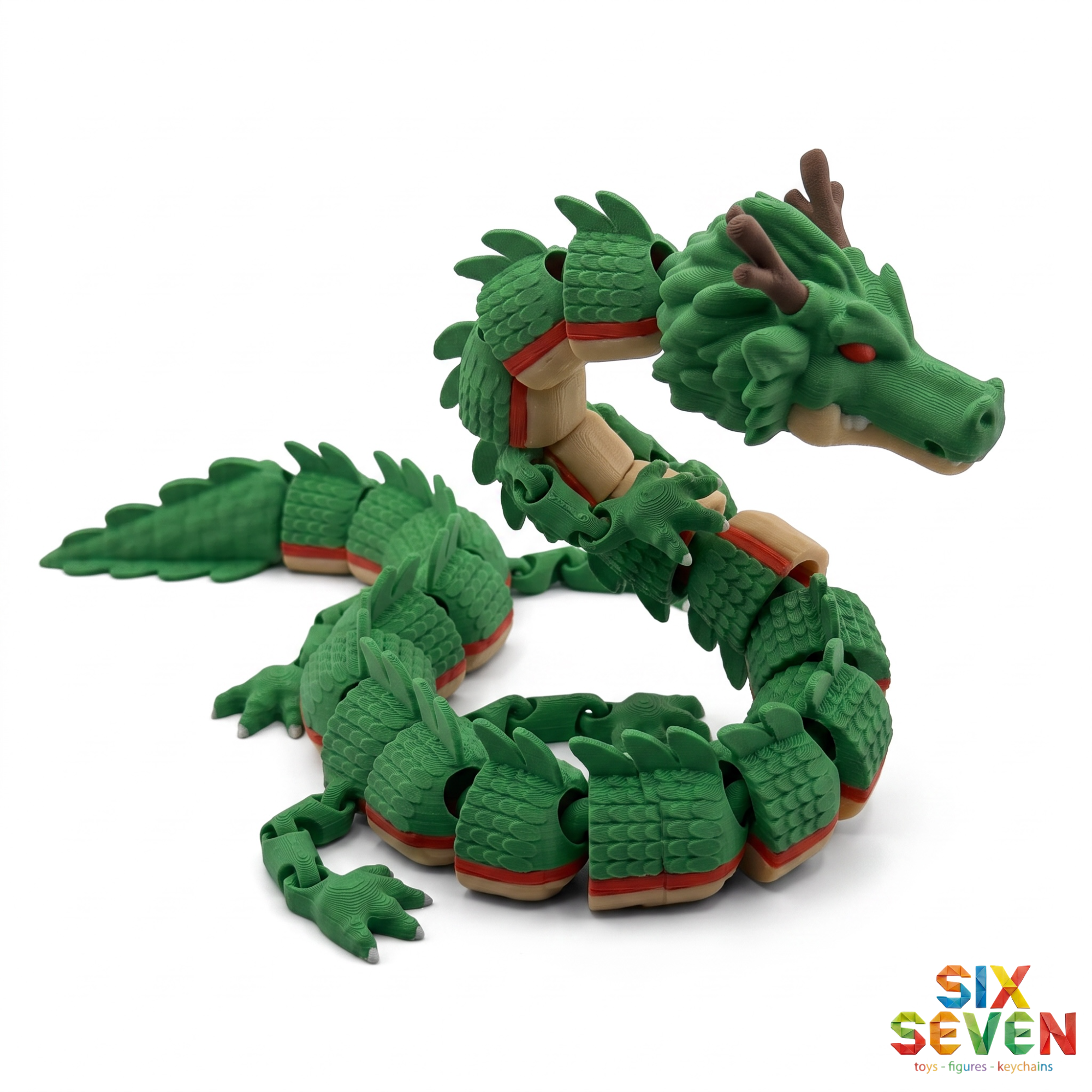 Articulated Eastern Dragon Fidget Toy – 10" Flexible Fantasy