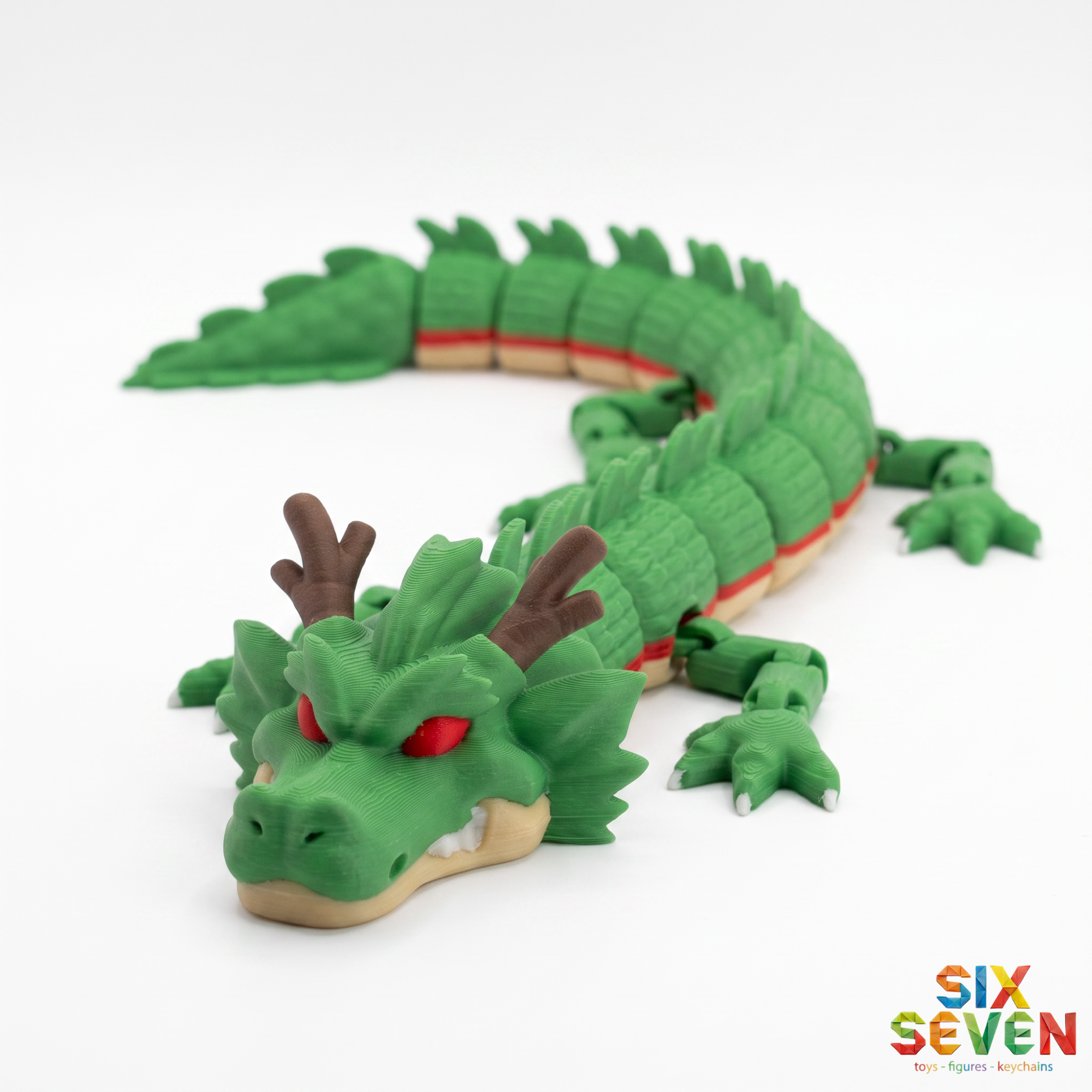 Articulated Eastern Dragon Fidget Toy – 10" Flexible Fantasy