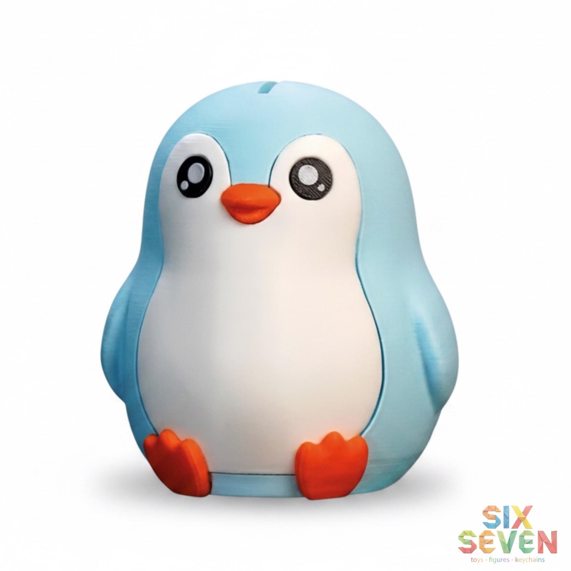 Penguin Piggy Bank for Kids