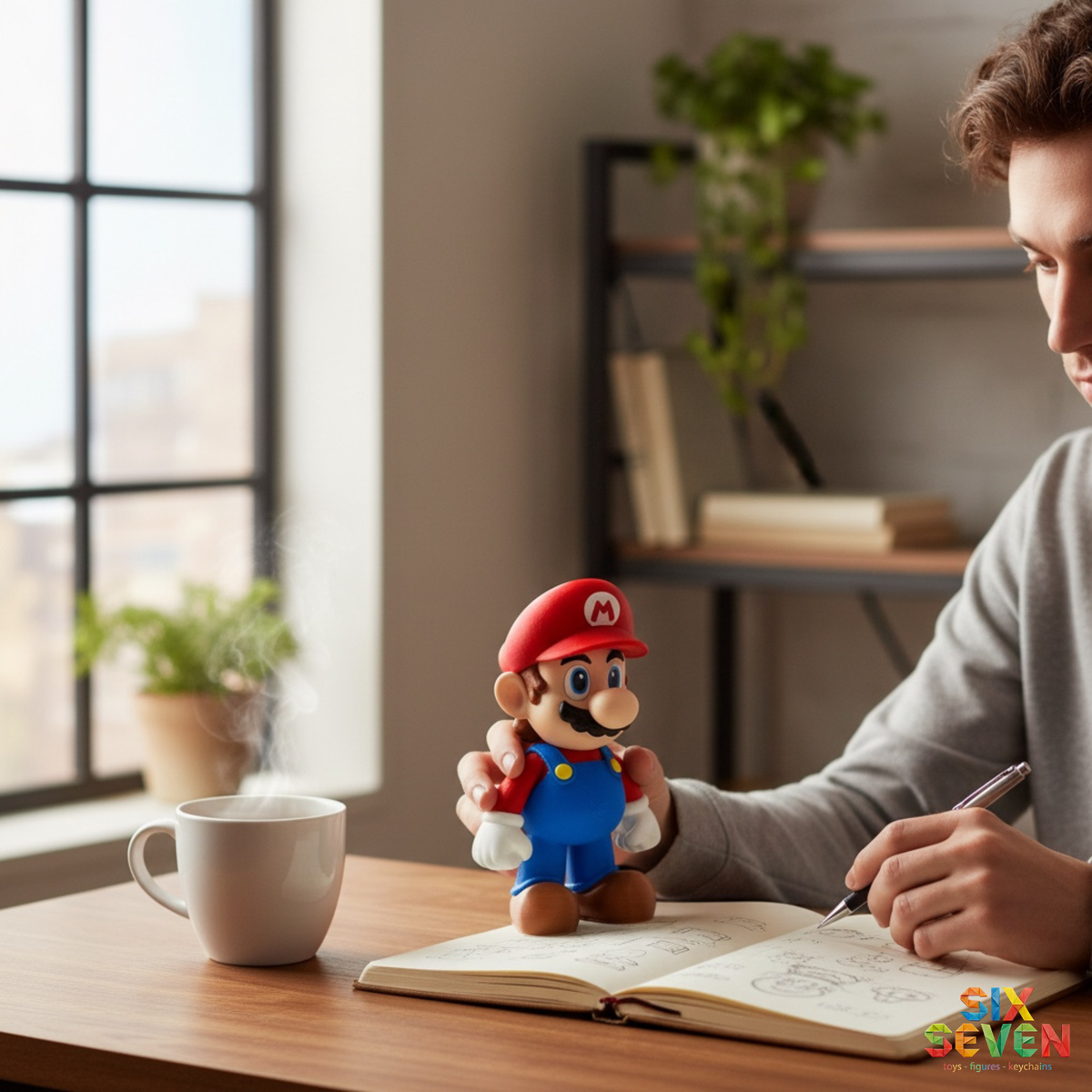 Mario Inspired Statue