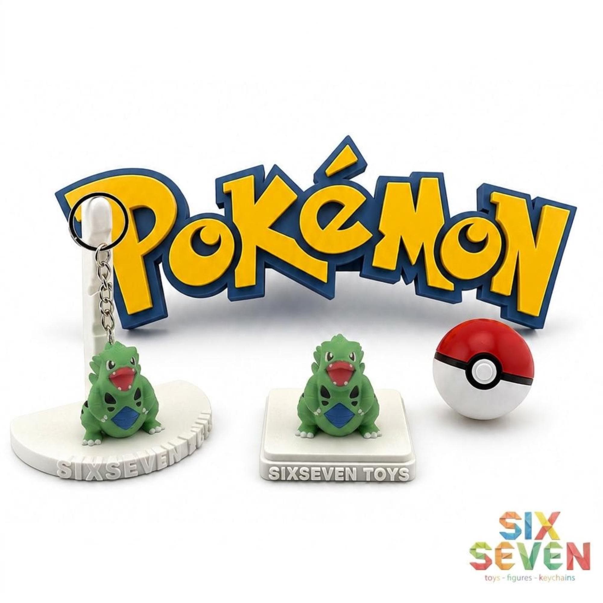 Pokemon Inspired Tyranitar Figure & Keychain