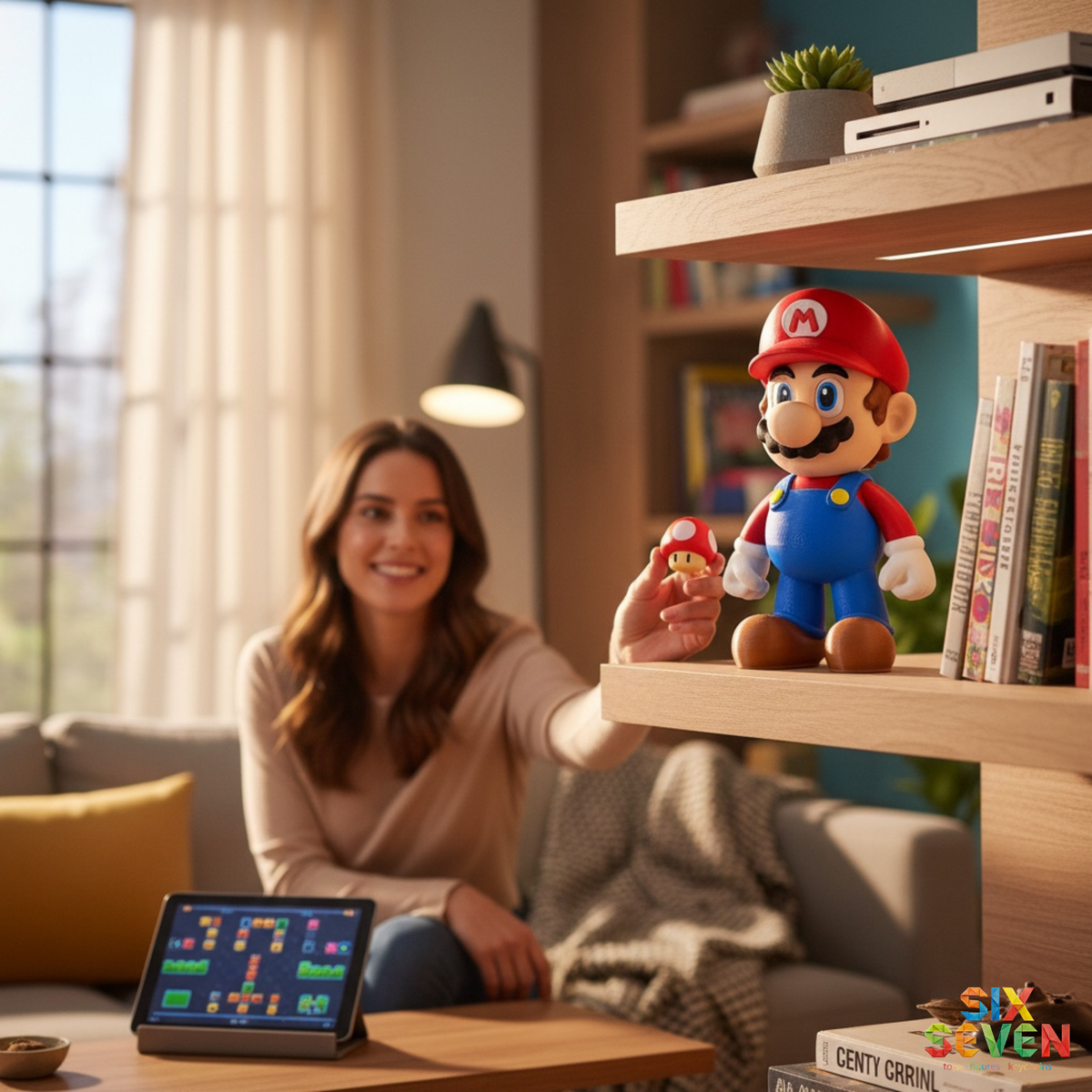 Mario Inspired Statue