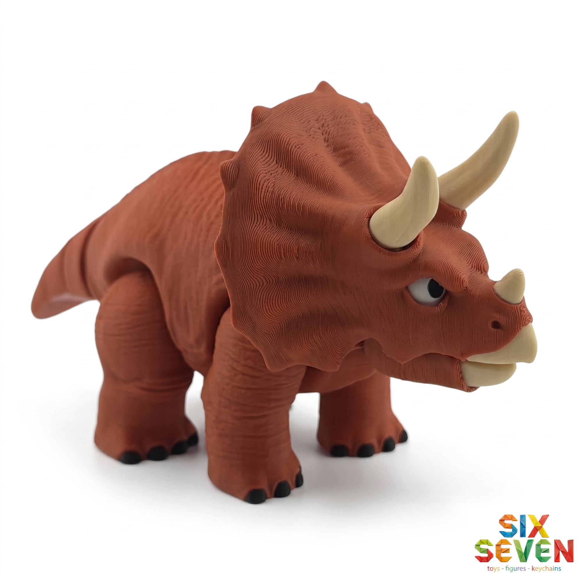 Articulated Triceratops Dinosaur Toy