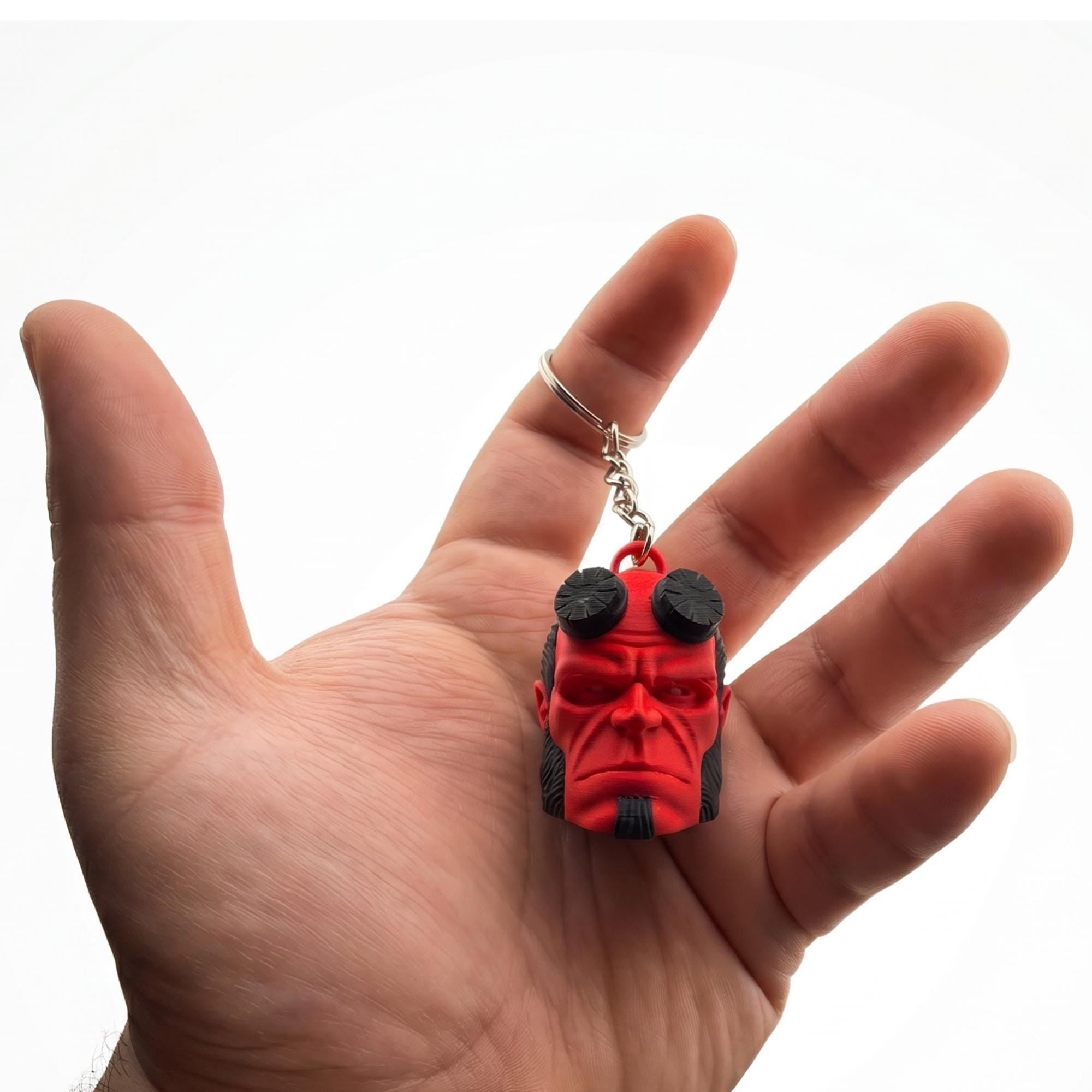 Hellboy Inspired Figure & Keychain