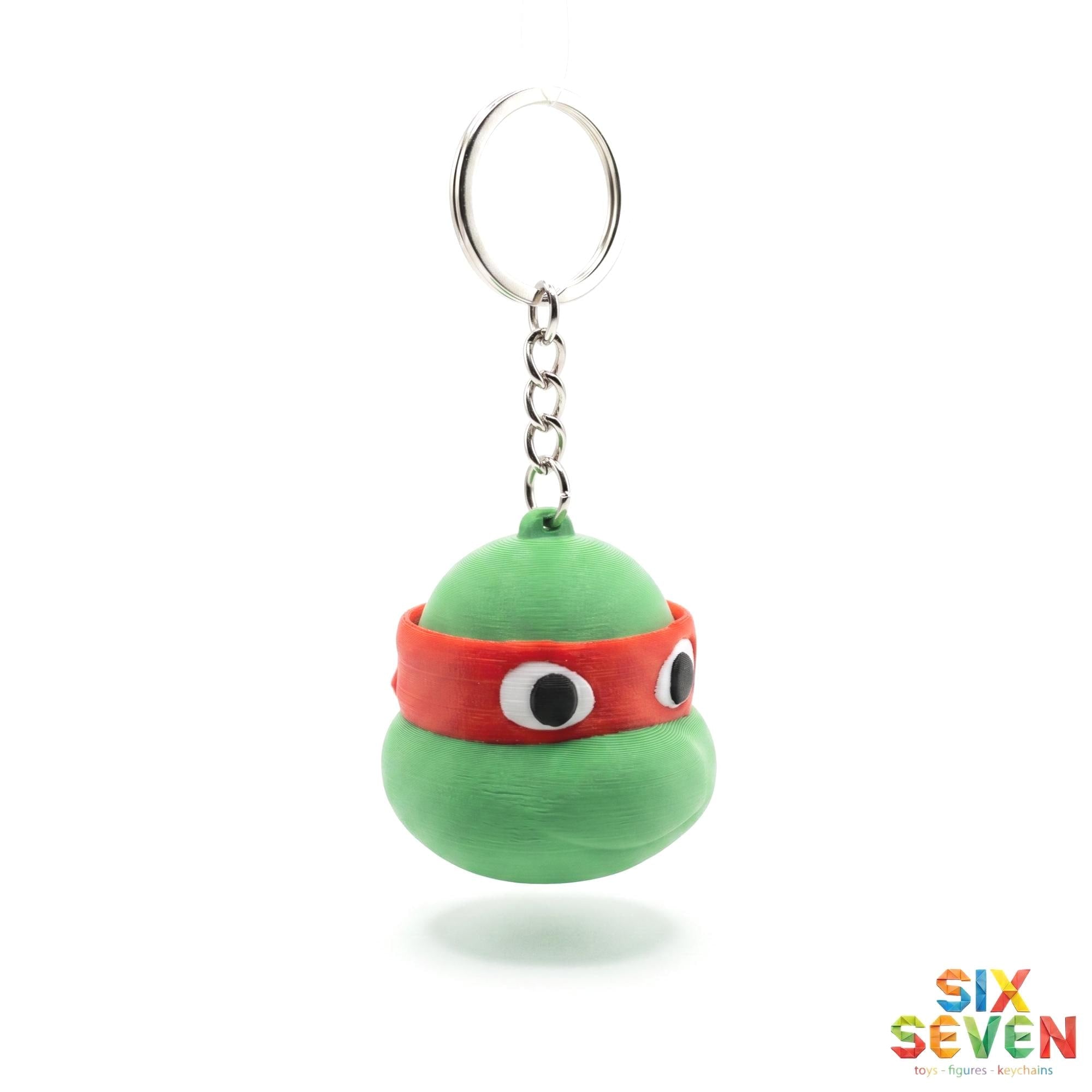 Teenage Mutant Ninja Turtles Inspired Figure & Keychain