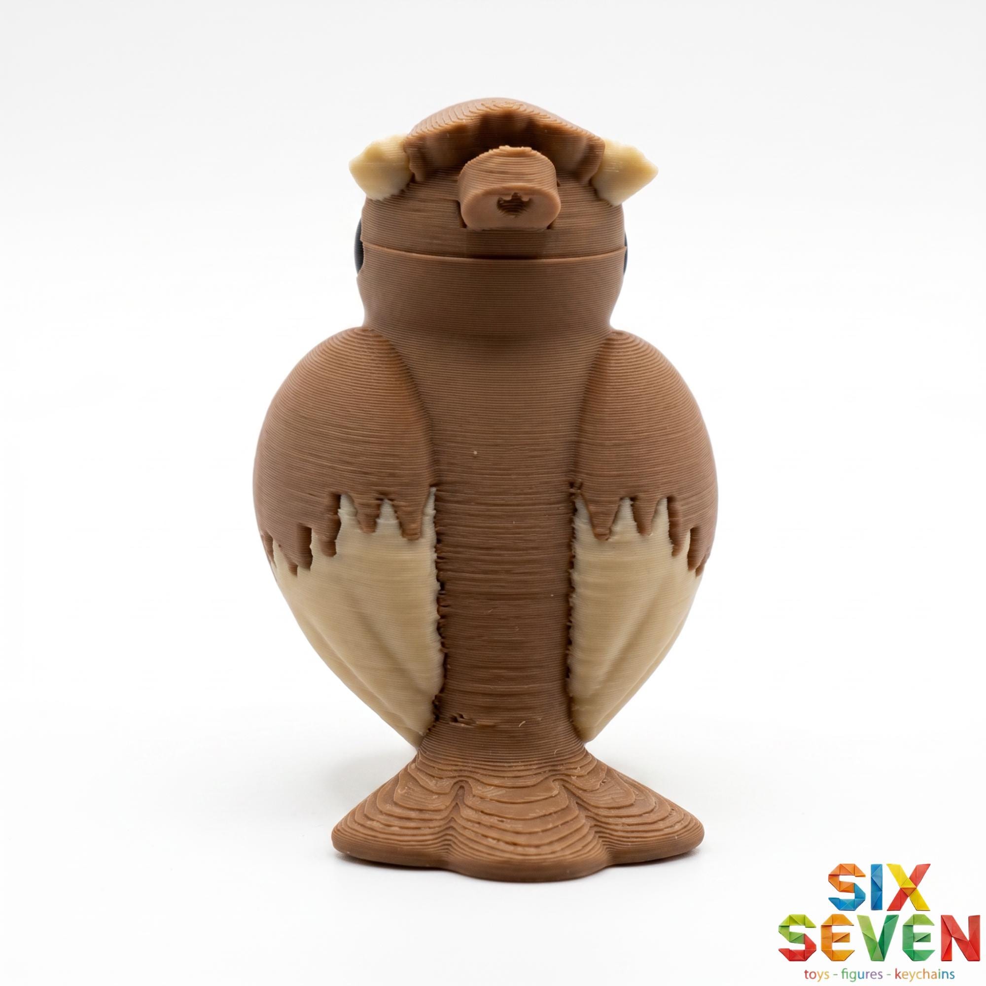 Pokemon Inspired Pidgey Figure & Keychain