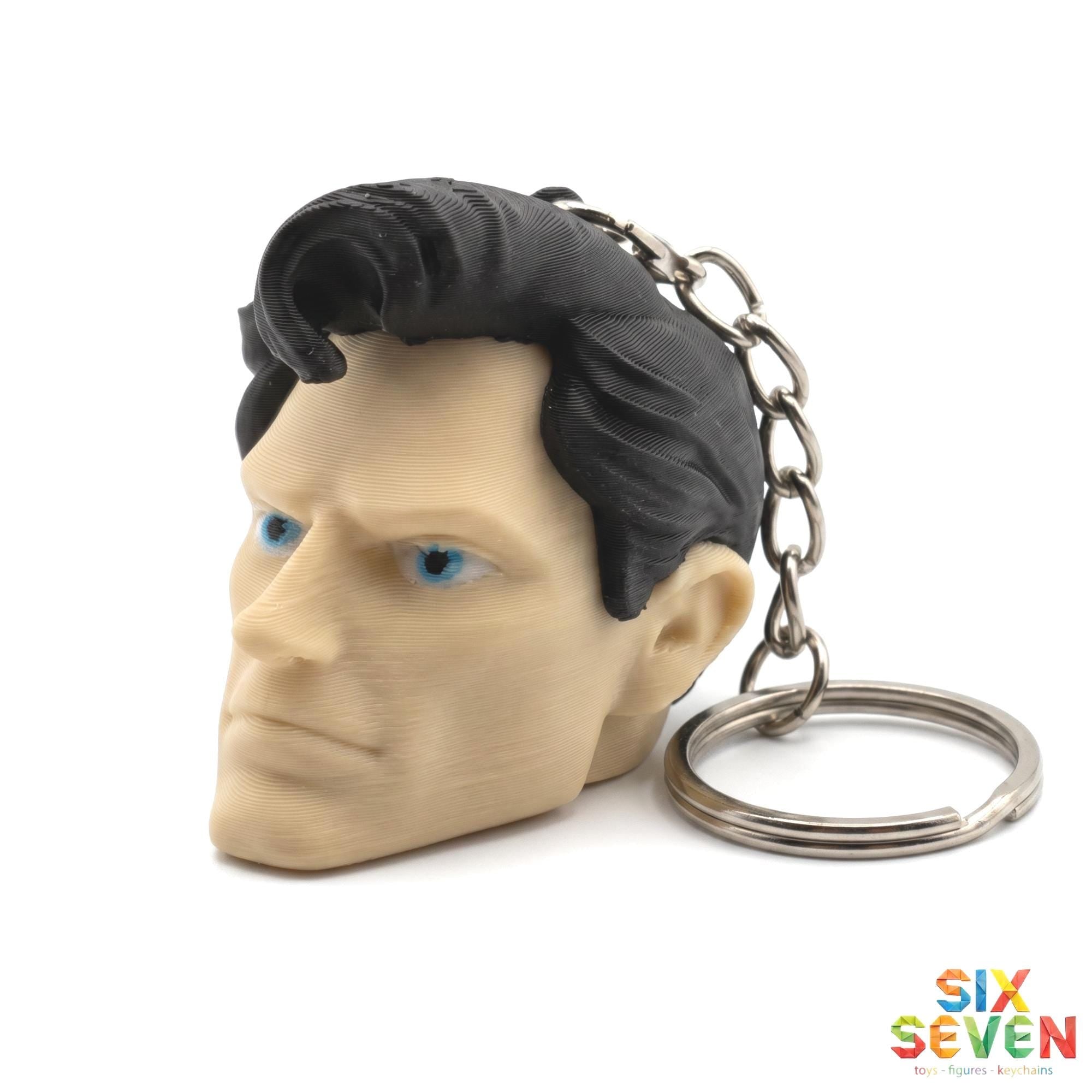 Superman Inspired Figure & Keychain