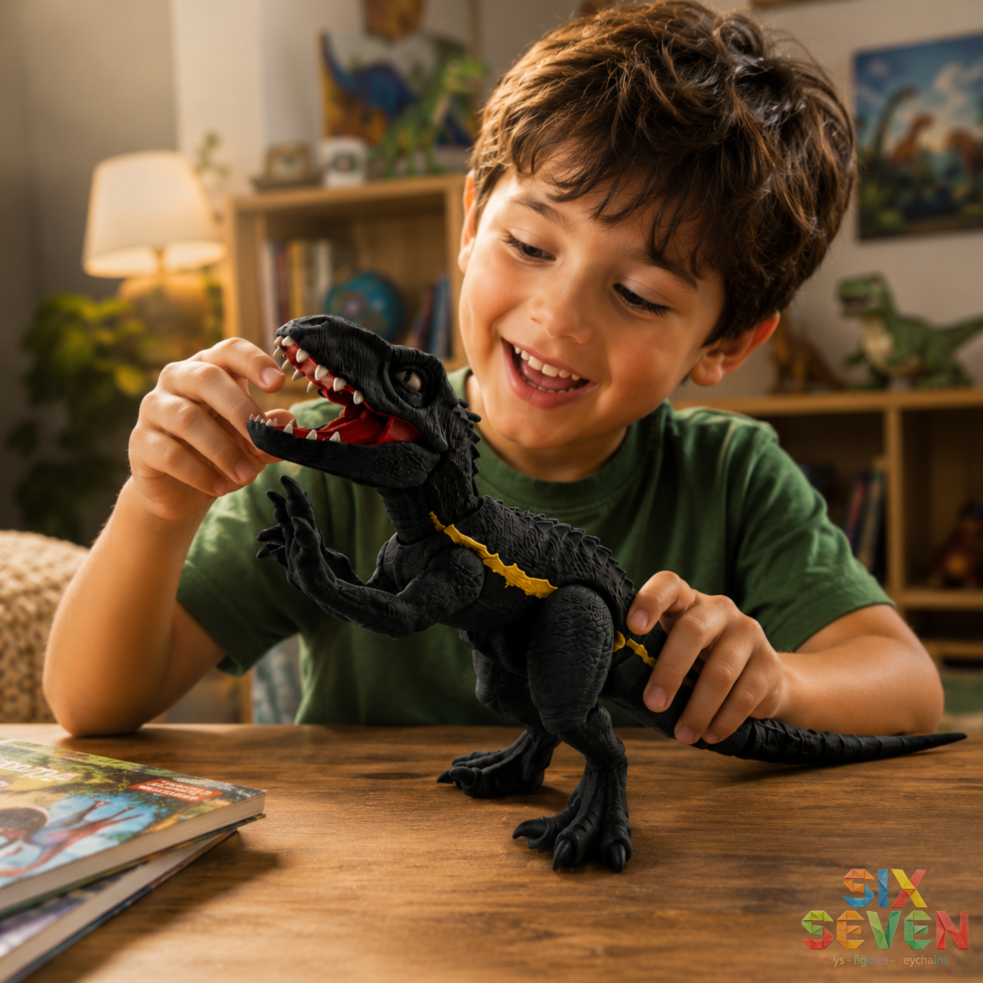 Articulated Indoraptor Dinosaur Toy