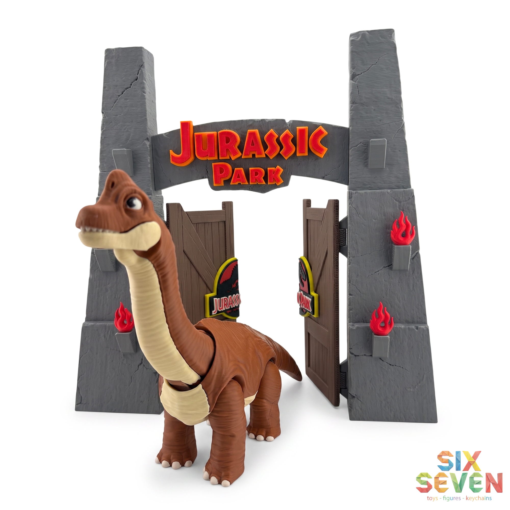 Articulated Sauropod Dinosaur Toy