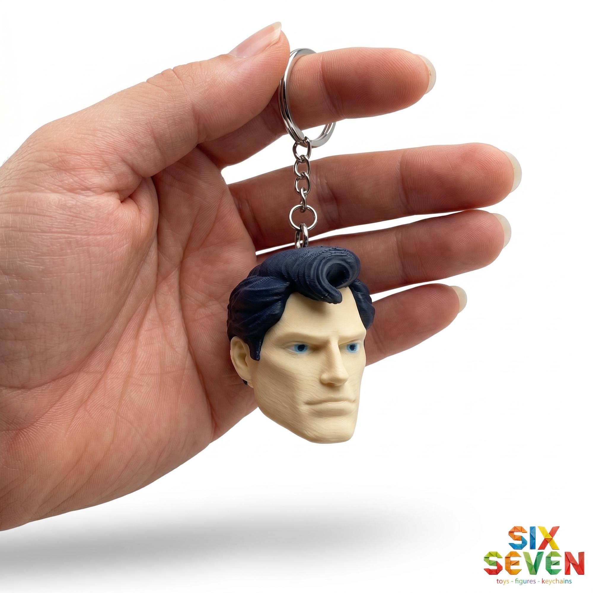 Superman Inspired Figure & Keychain