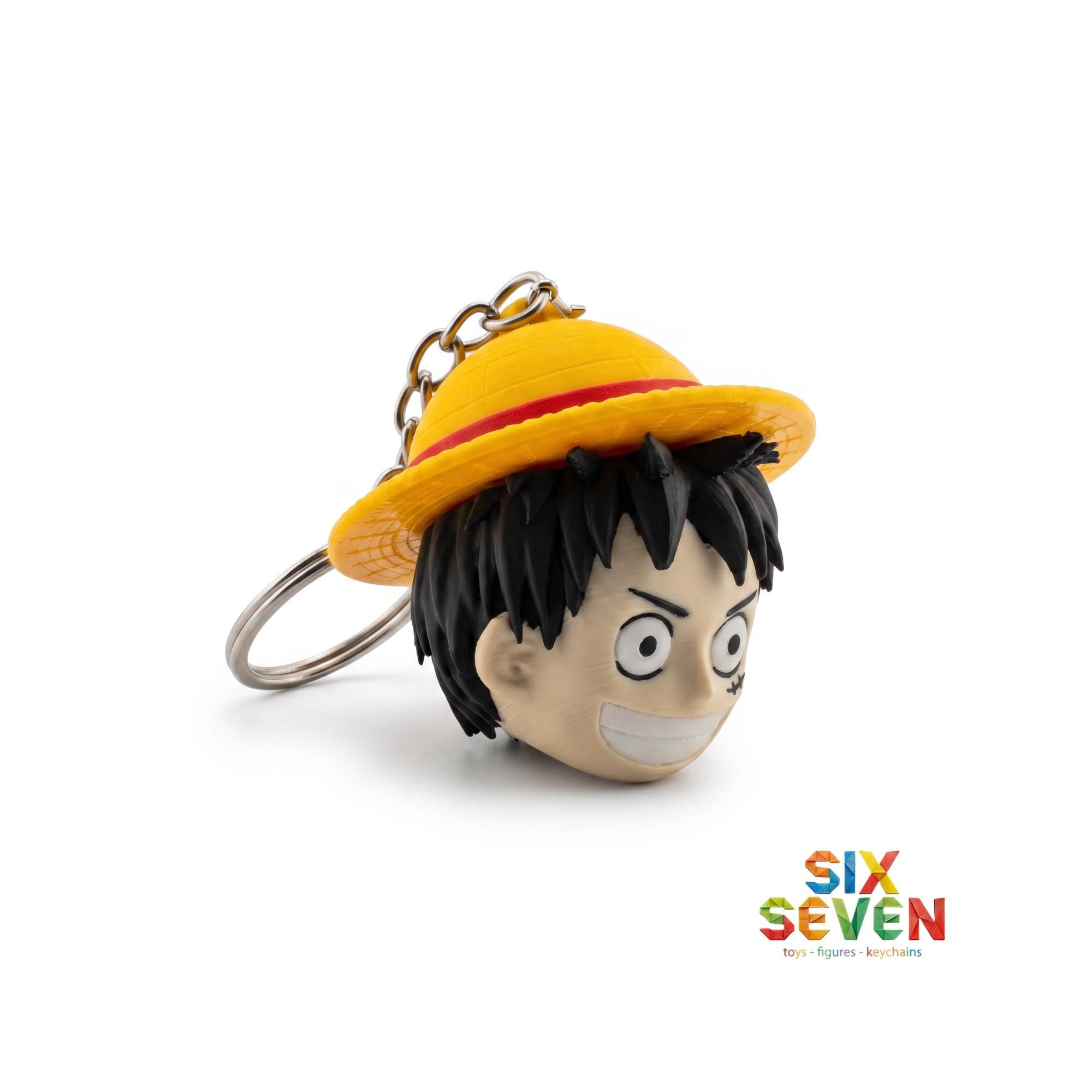 Monkey D. Luffy Inspired Figure & Keychain