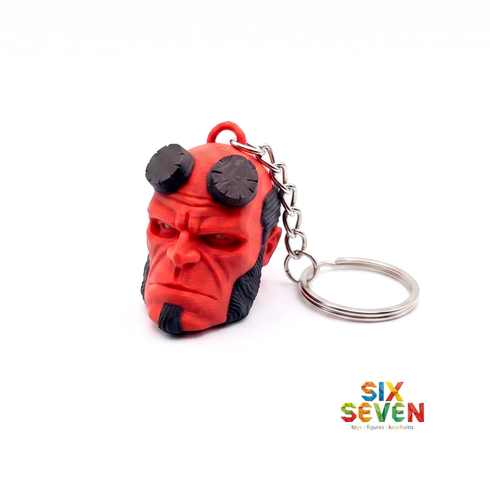 Hellboy Inspired Figure & Keychain