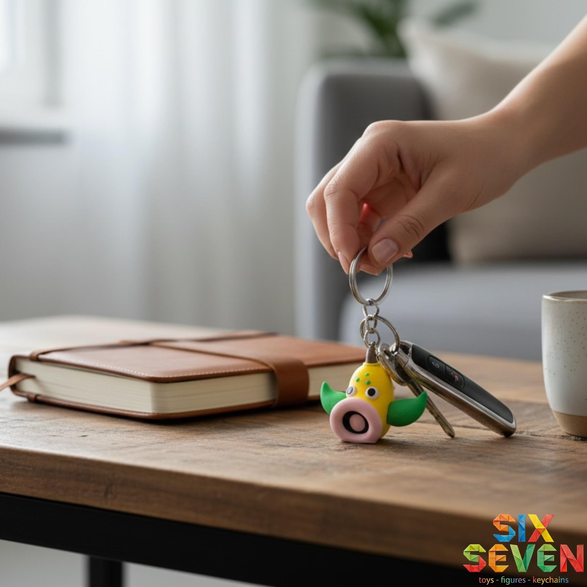 Pokemon Inspired Weepinbell Figure & Keychain