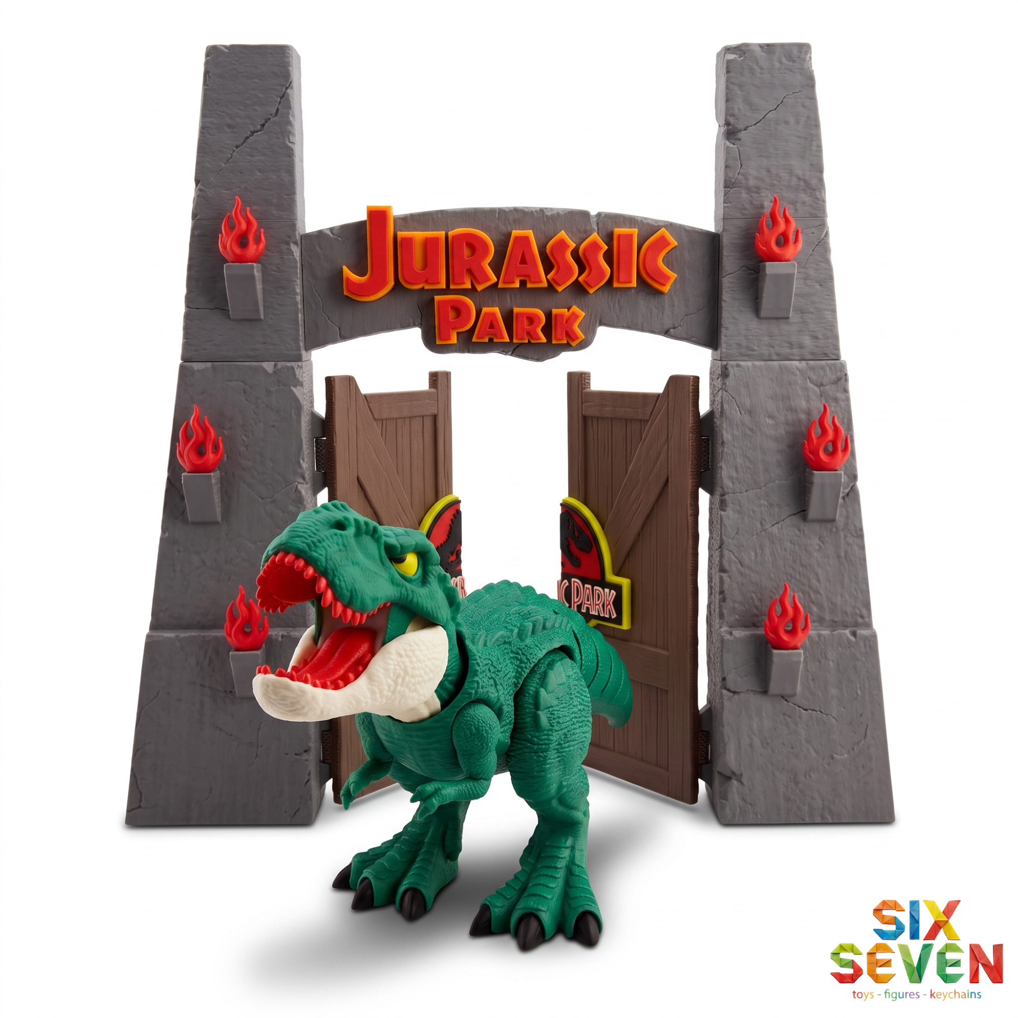Articulated Omega Rex Dinosaur Toy
