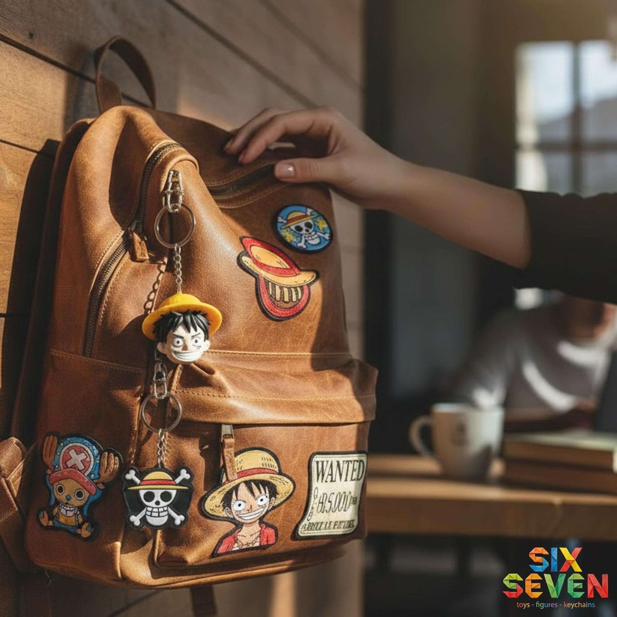 Monkey D. Luffy Inspired Figure & Keychain