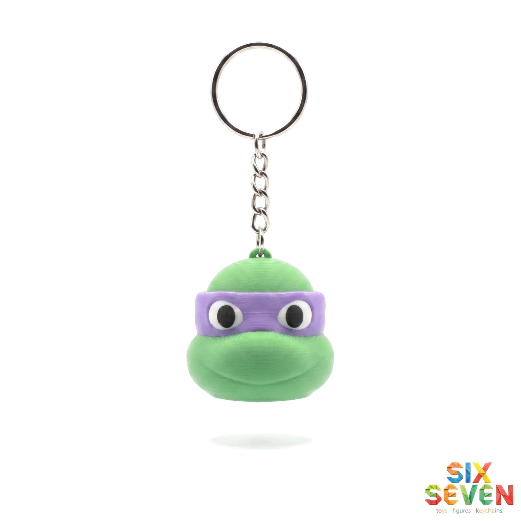 Teenage Mutant Ninja Turtles Inspired Figure & Keychain