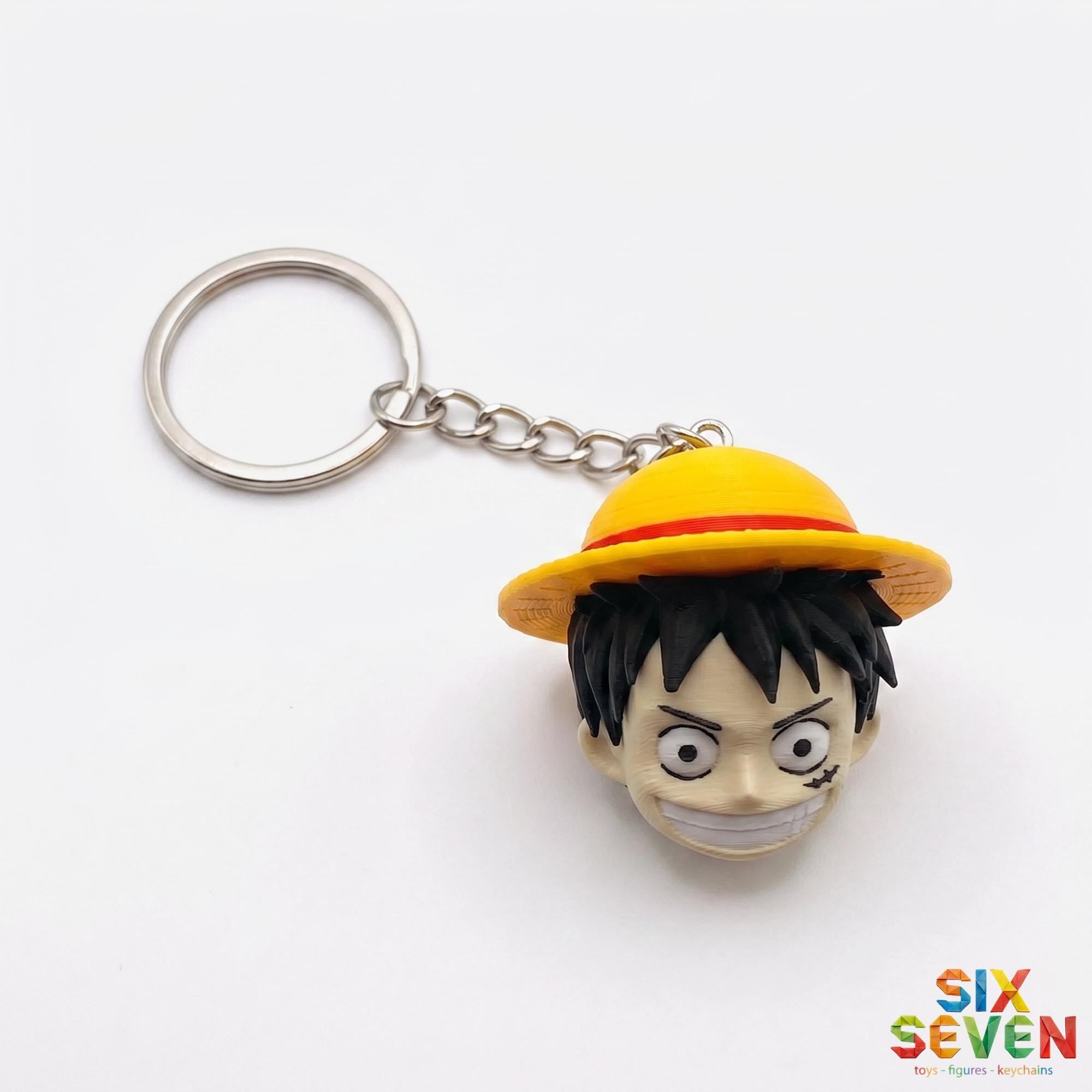 Monkey D. Luffy Inspired Figure & Keychain