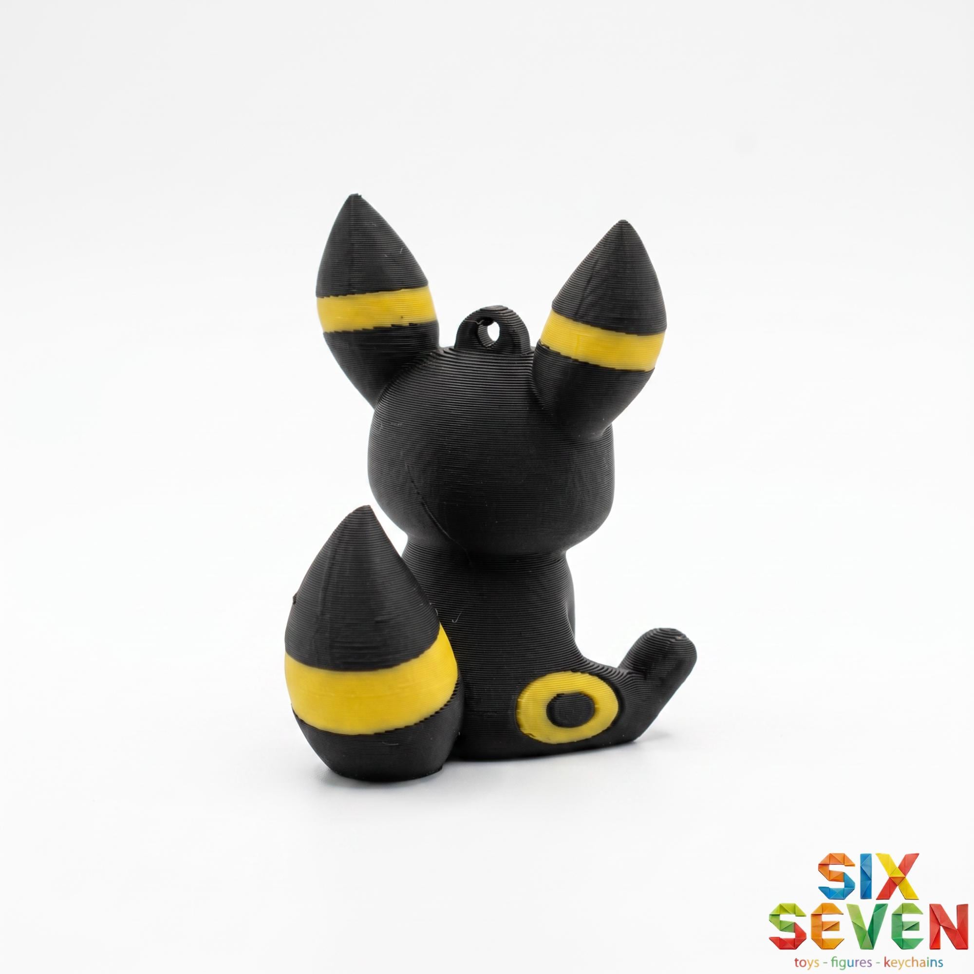 Pokemon Inspired Umbreon Figure & Keychain