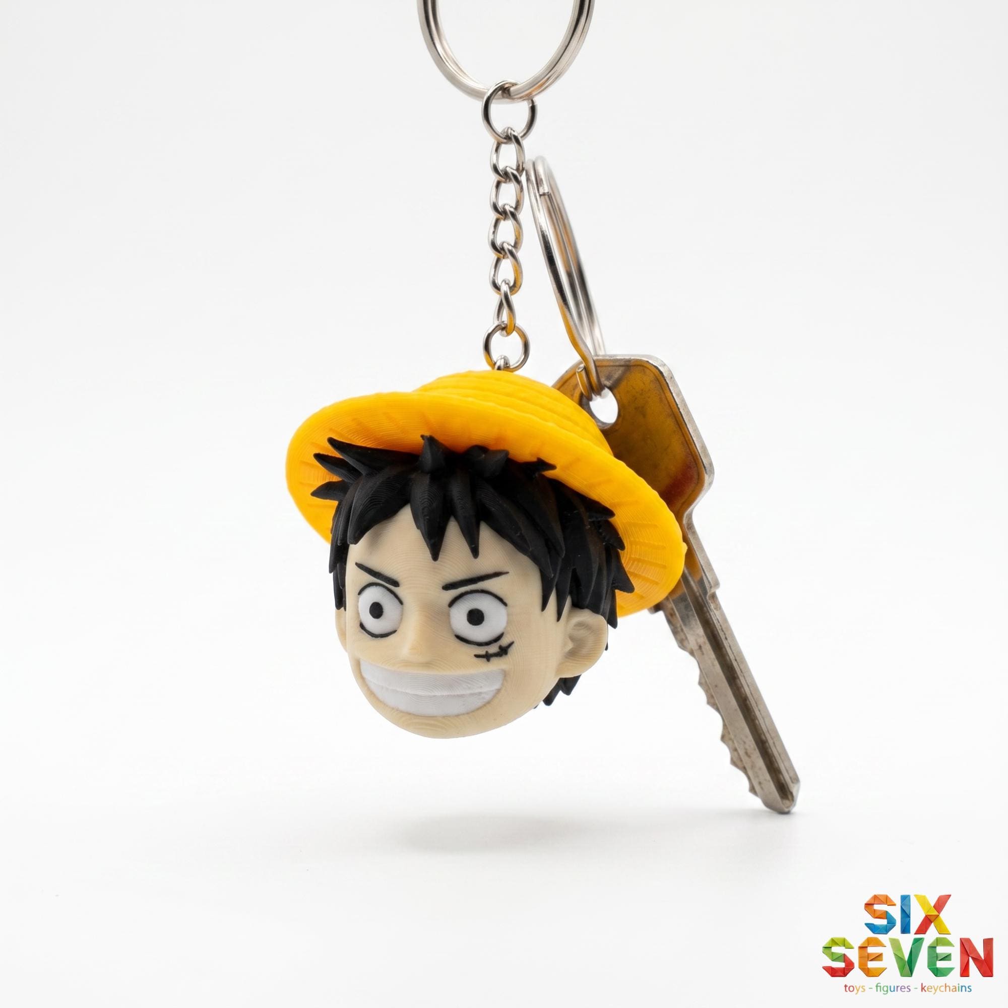 Monkey D. Luffy Inspired Figure & Keychain