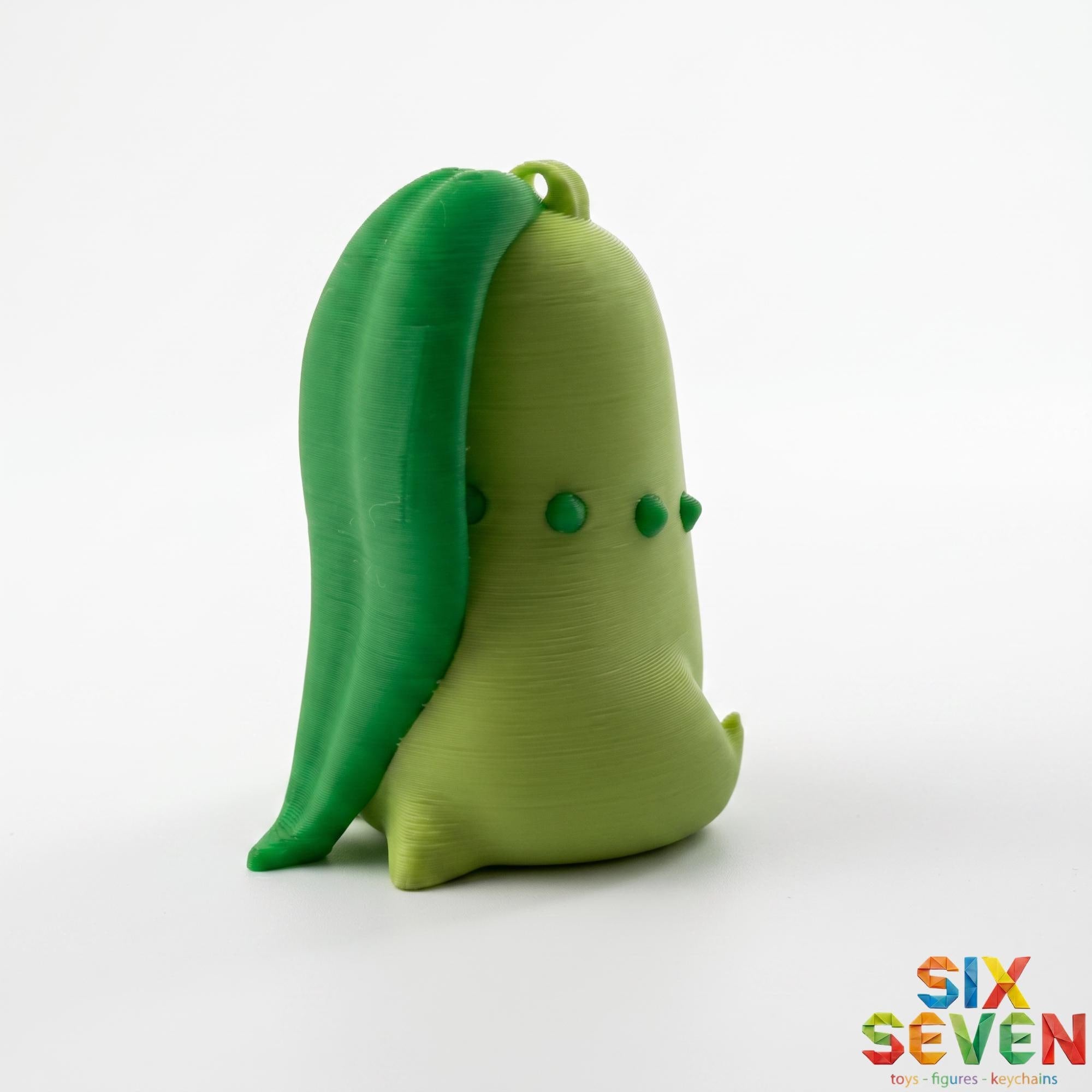 Pokemon Inspired Chikorita Figure & Keychain