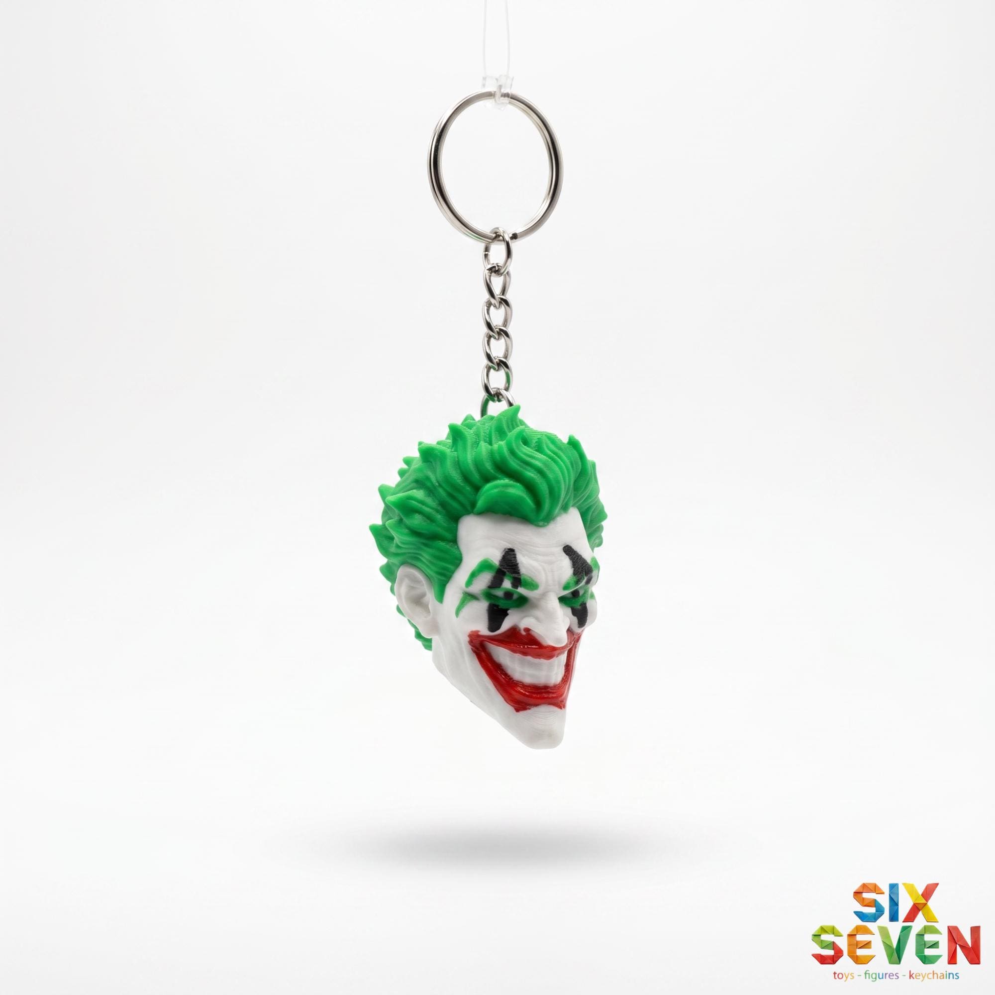 Joker Inspired Figure & Keychain