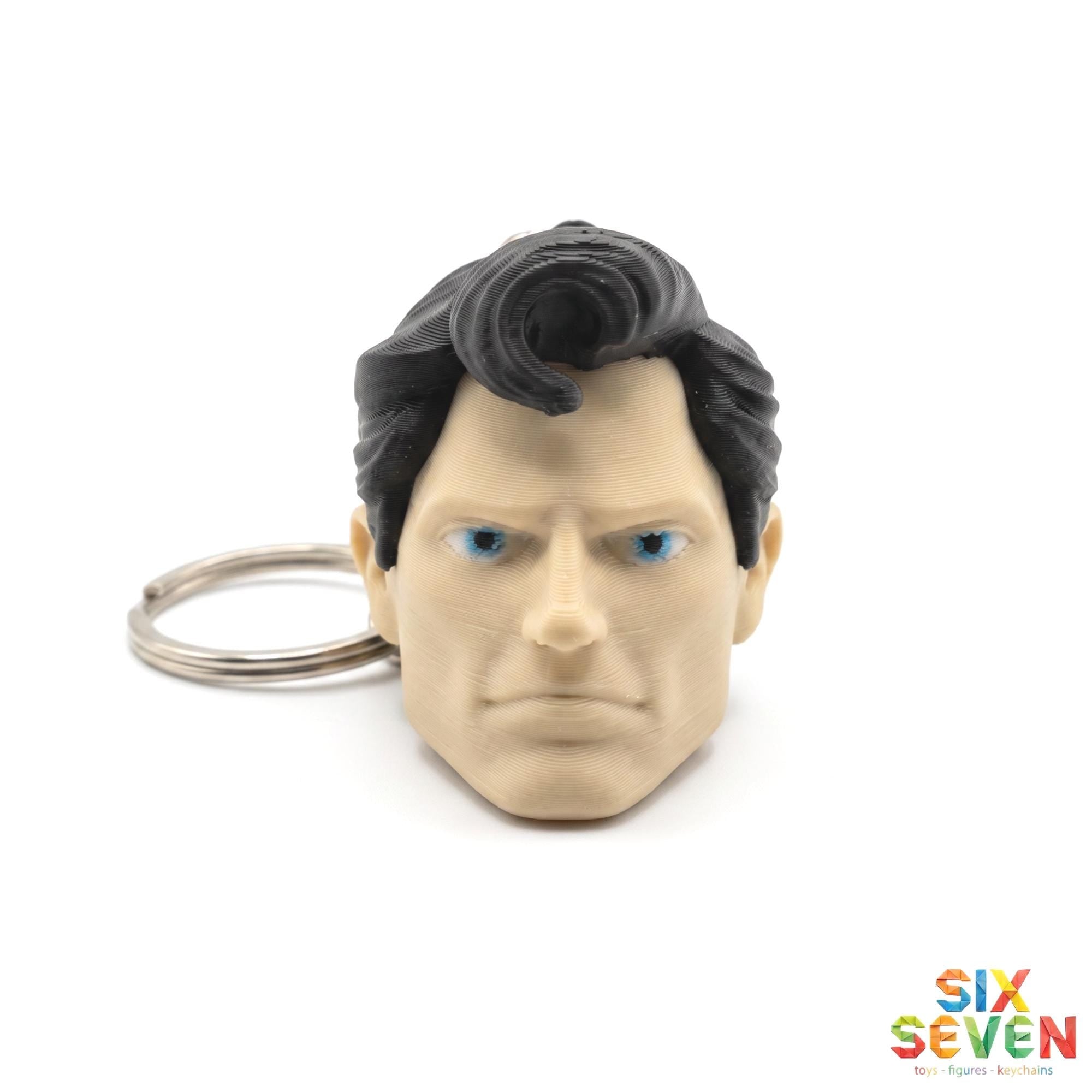 Superman Inspired Figure & Keychain