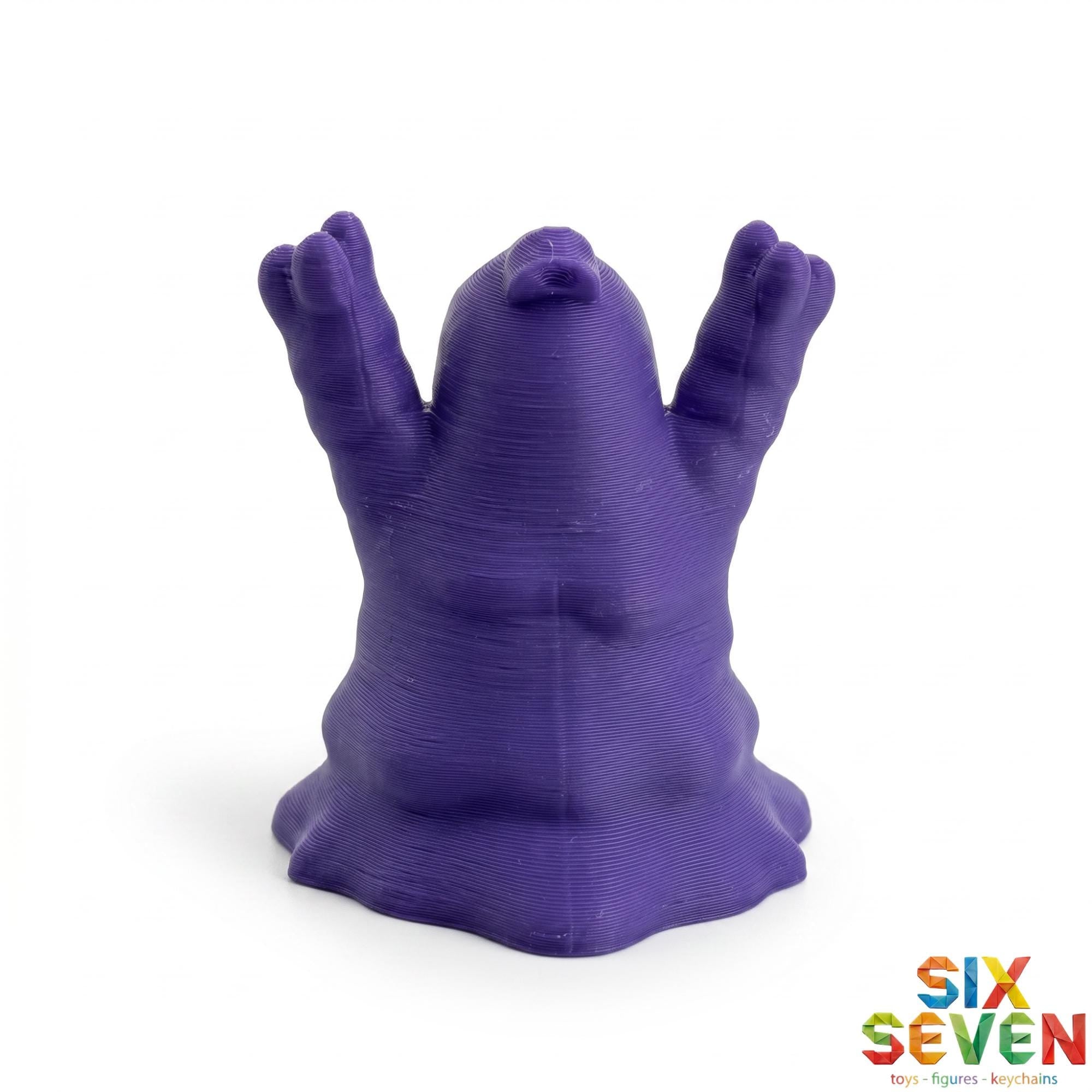 Pokemon Inspired Grimer Figure & Keychain