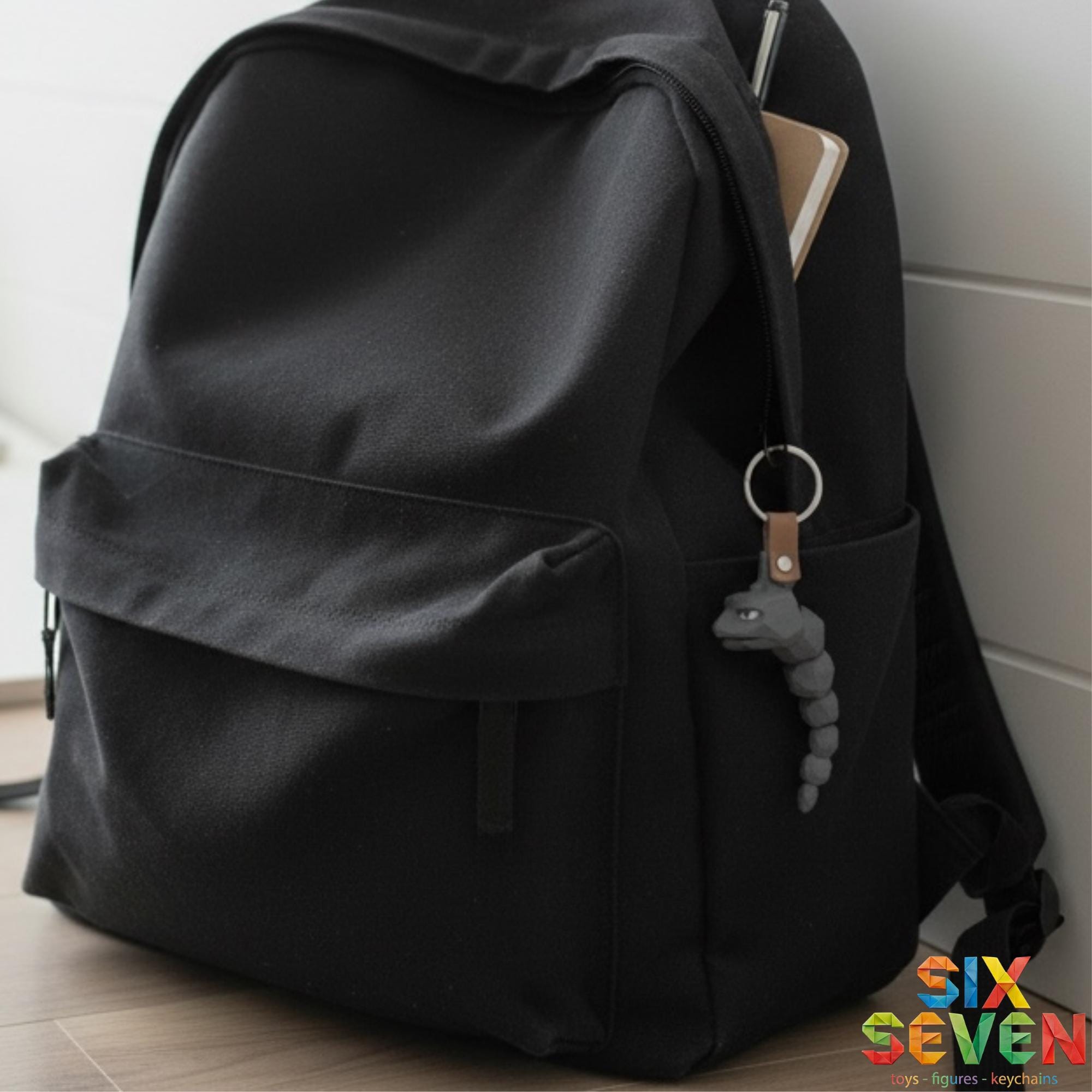 Pokemon Inspired Onix Figure & Keychain